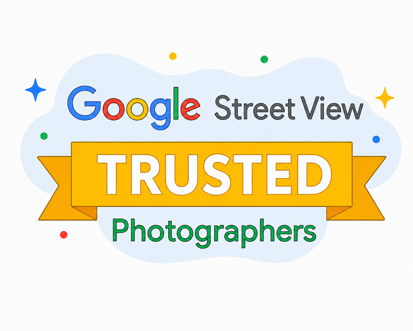 Certified Google Street View Trusted Photographer badge